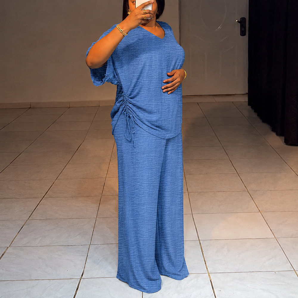 Luna Stripe Lounge Set