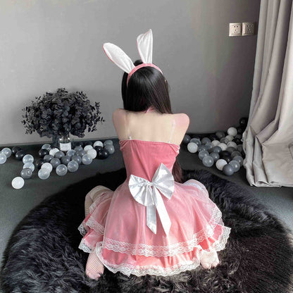 Bunny girl cos uniform dress