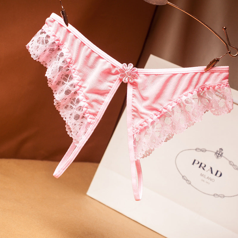 Transparent Sexy Lace Thong