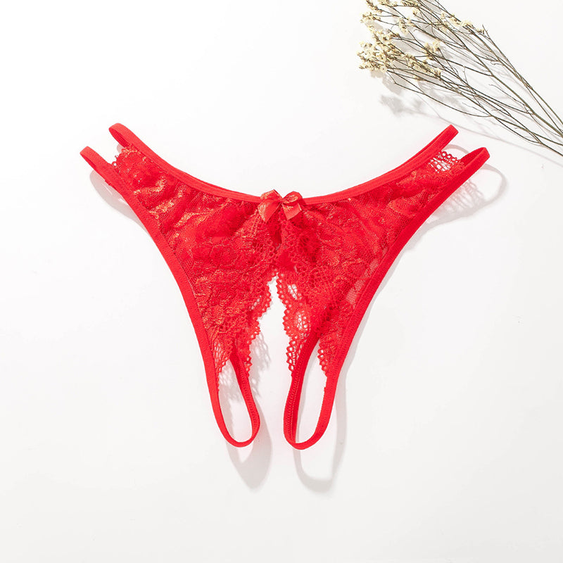 Sexy transparent temptation lace panties