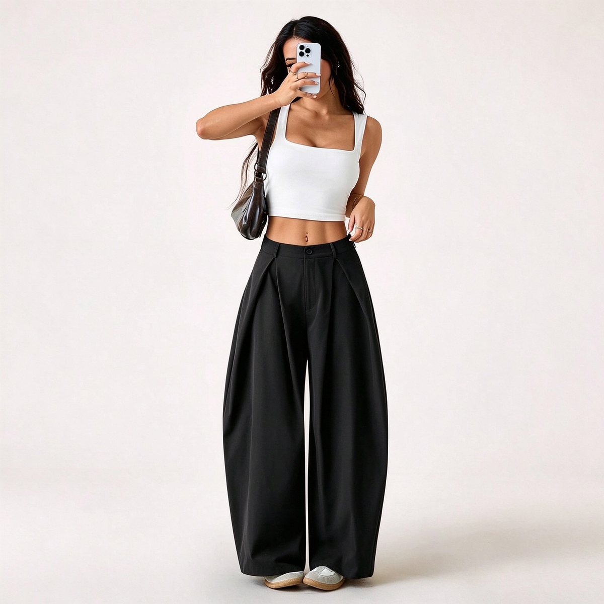 Avery Wide Leg Tailored Pants ⭐