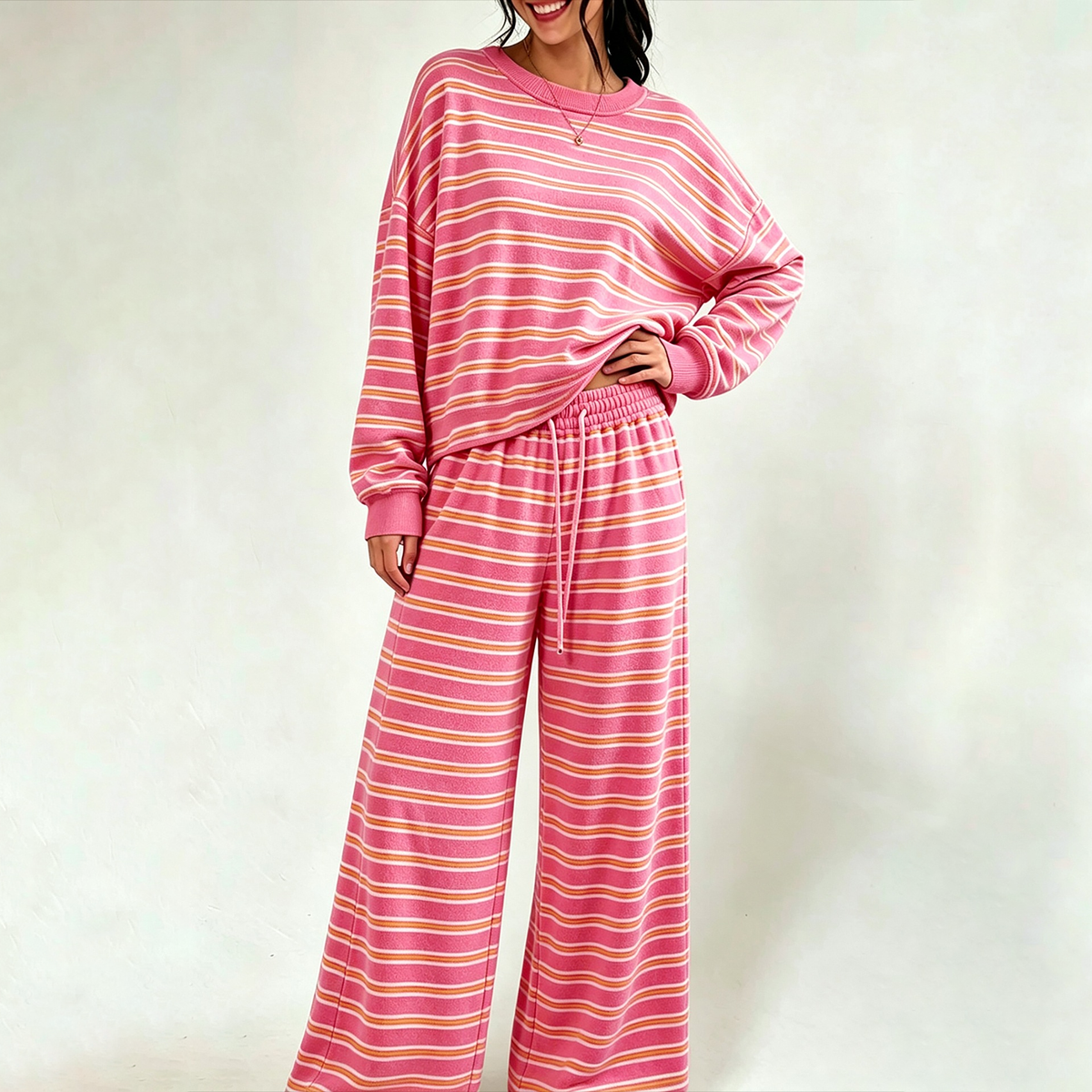 Riley Striped Relaxed Fit Set