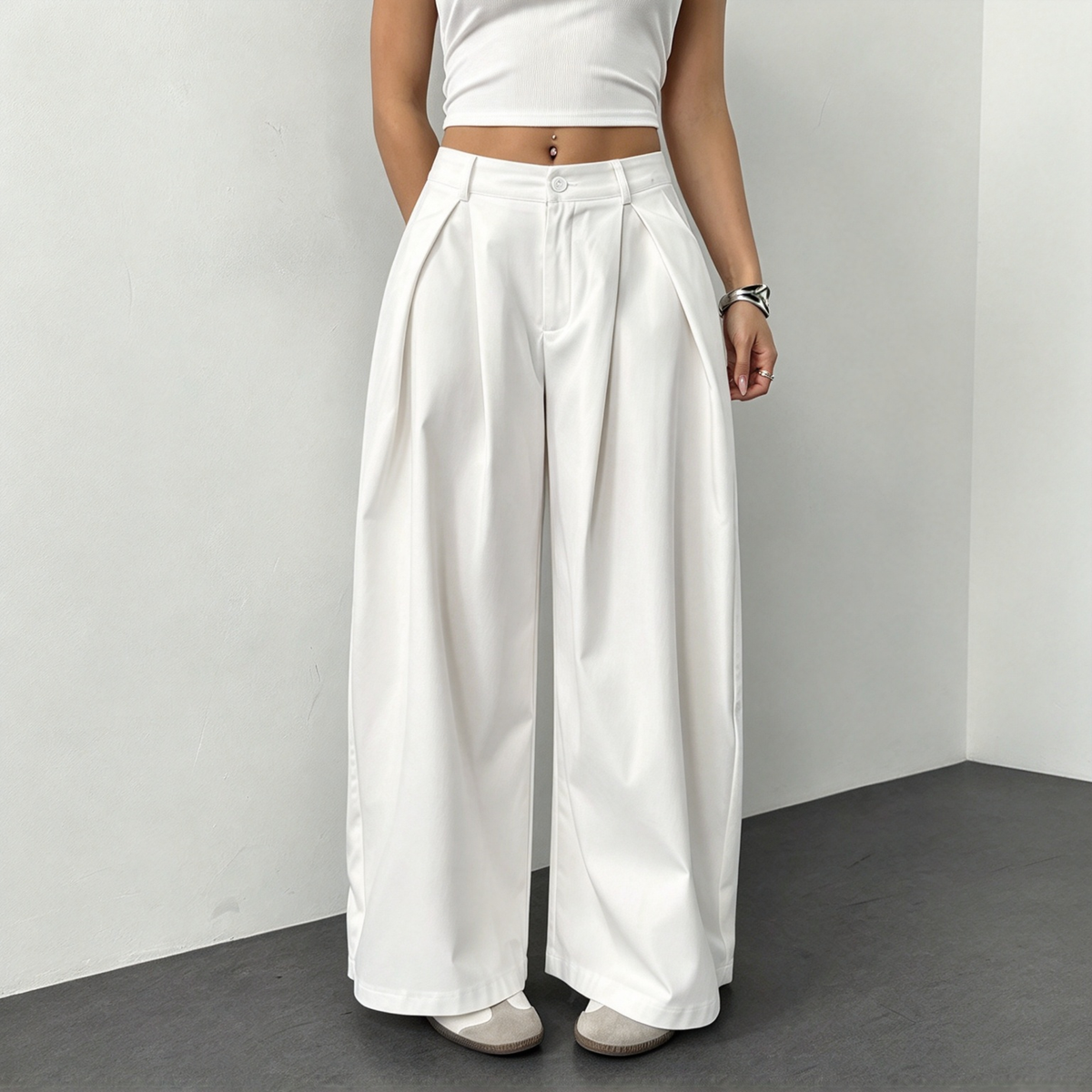 Avery Wide Leg Tailored Pants ⭐