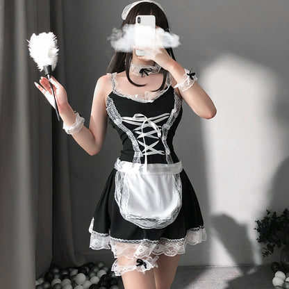 Sexy uniform temptation maid suit