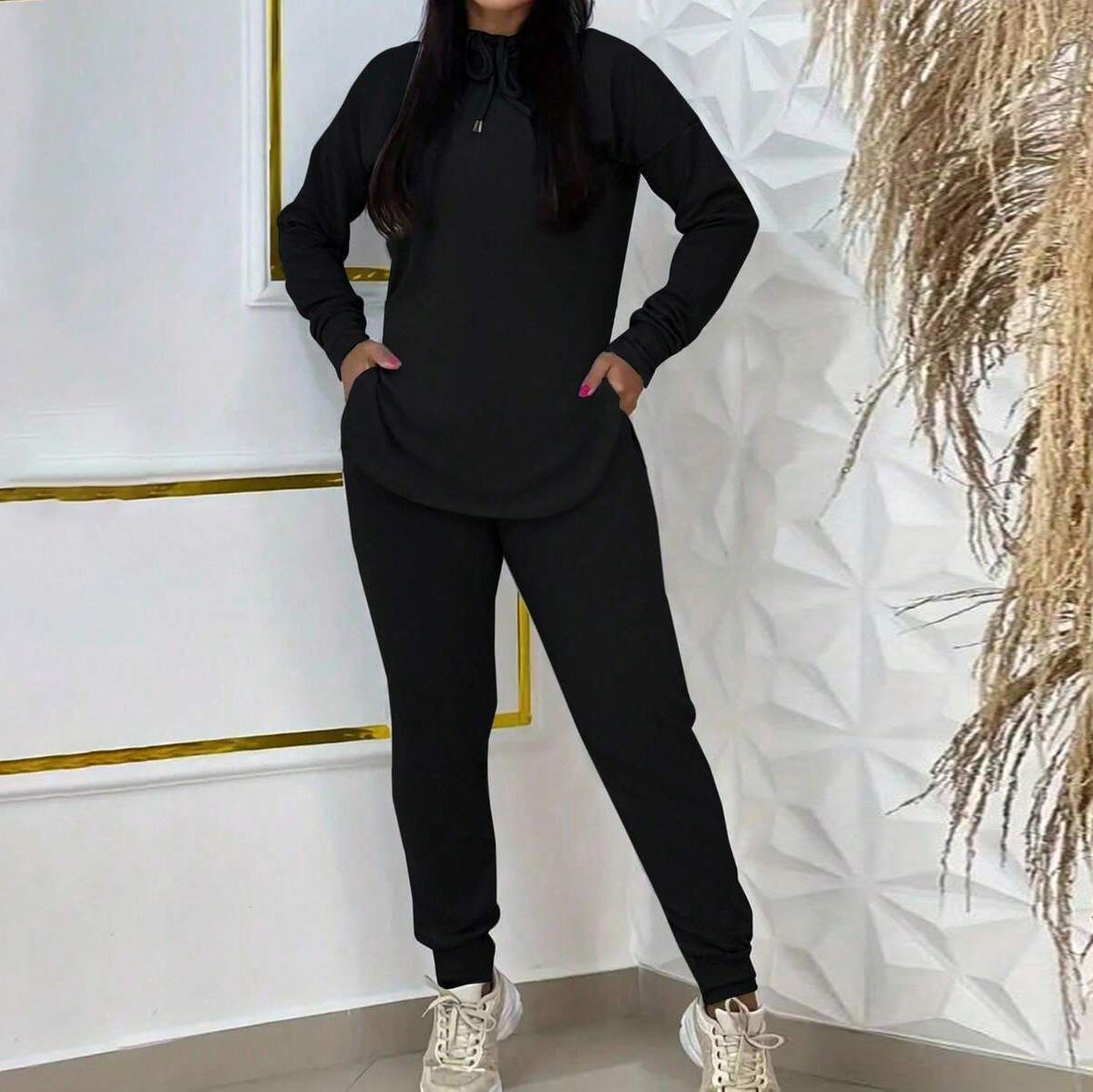 Relaxed Fit Hoodie & Jogger Set