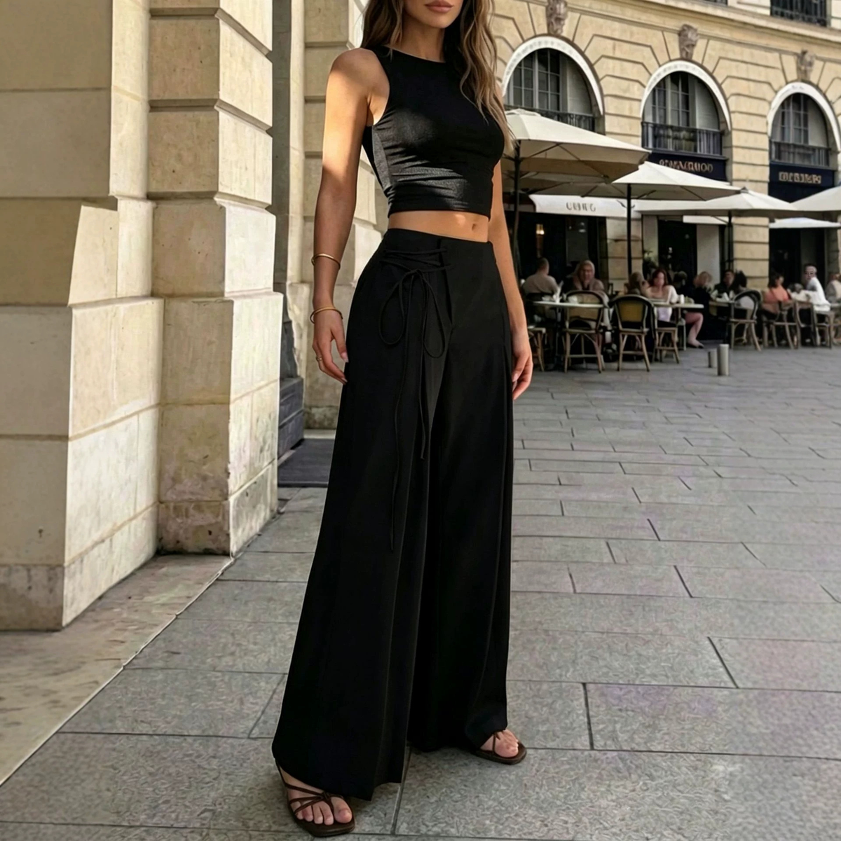 Elena Chic Palazzo Pants