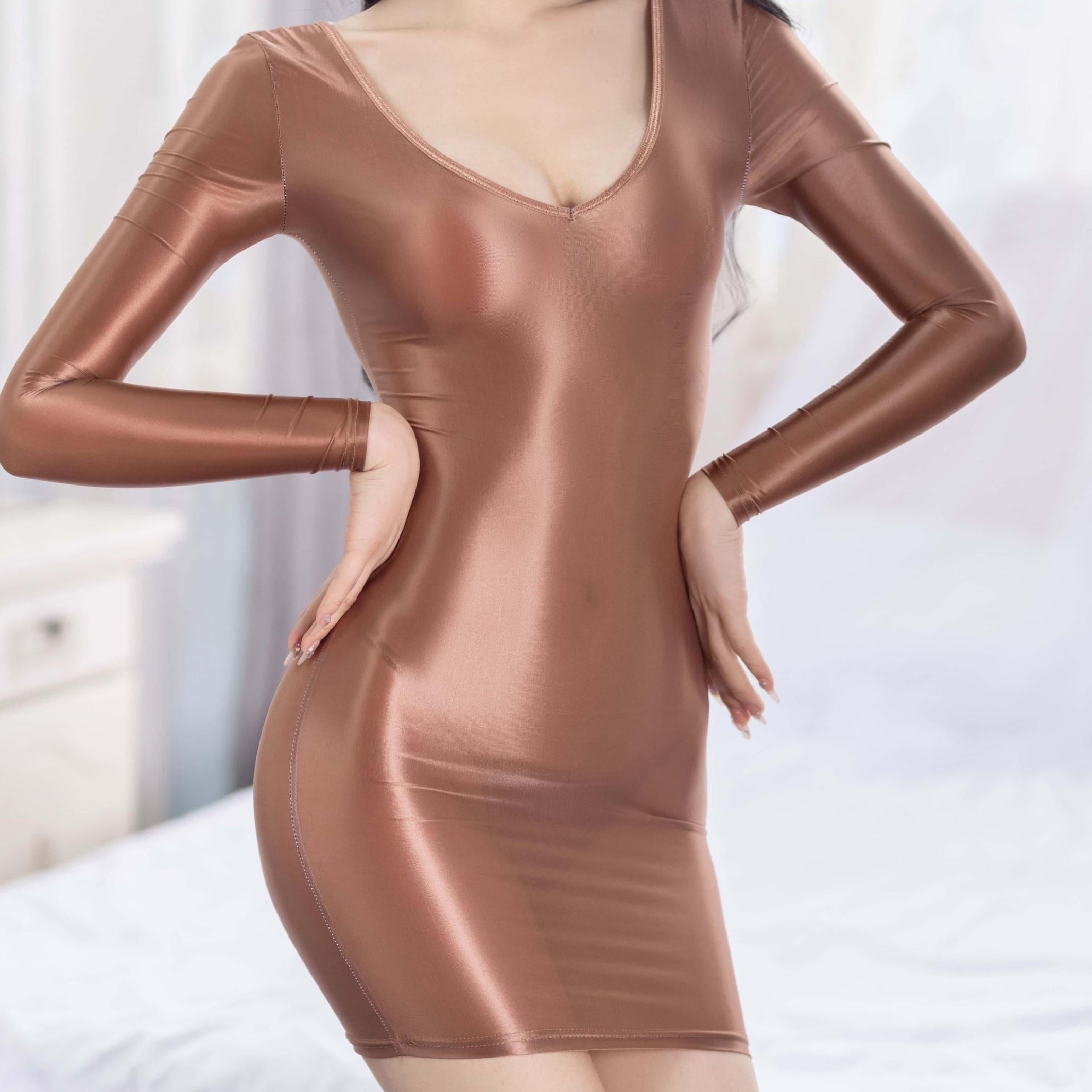 Sexy tight high stretch dress