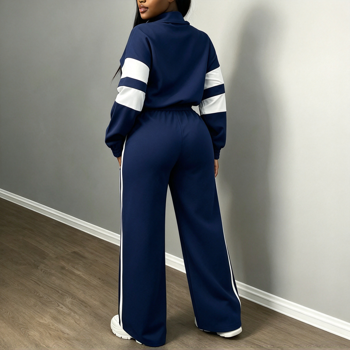 Camila Contrast Stripe Set