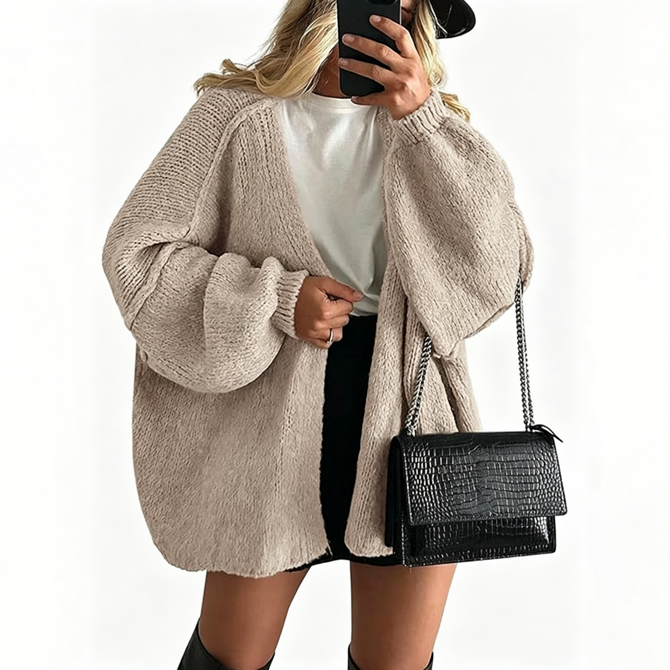 Amelia Cozy Knit Cardigan