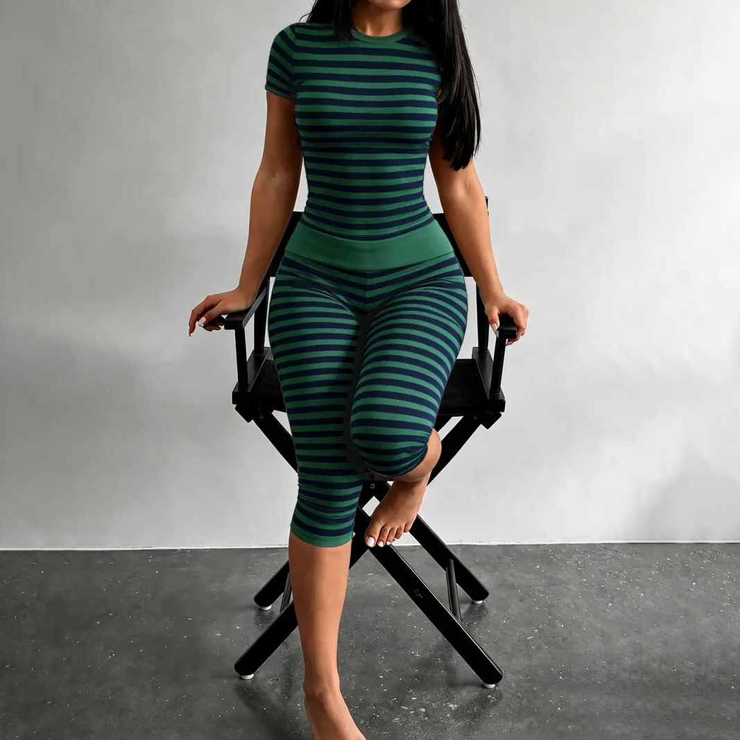 Sofia Striped Fit Set