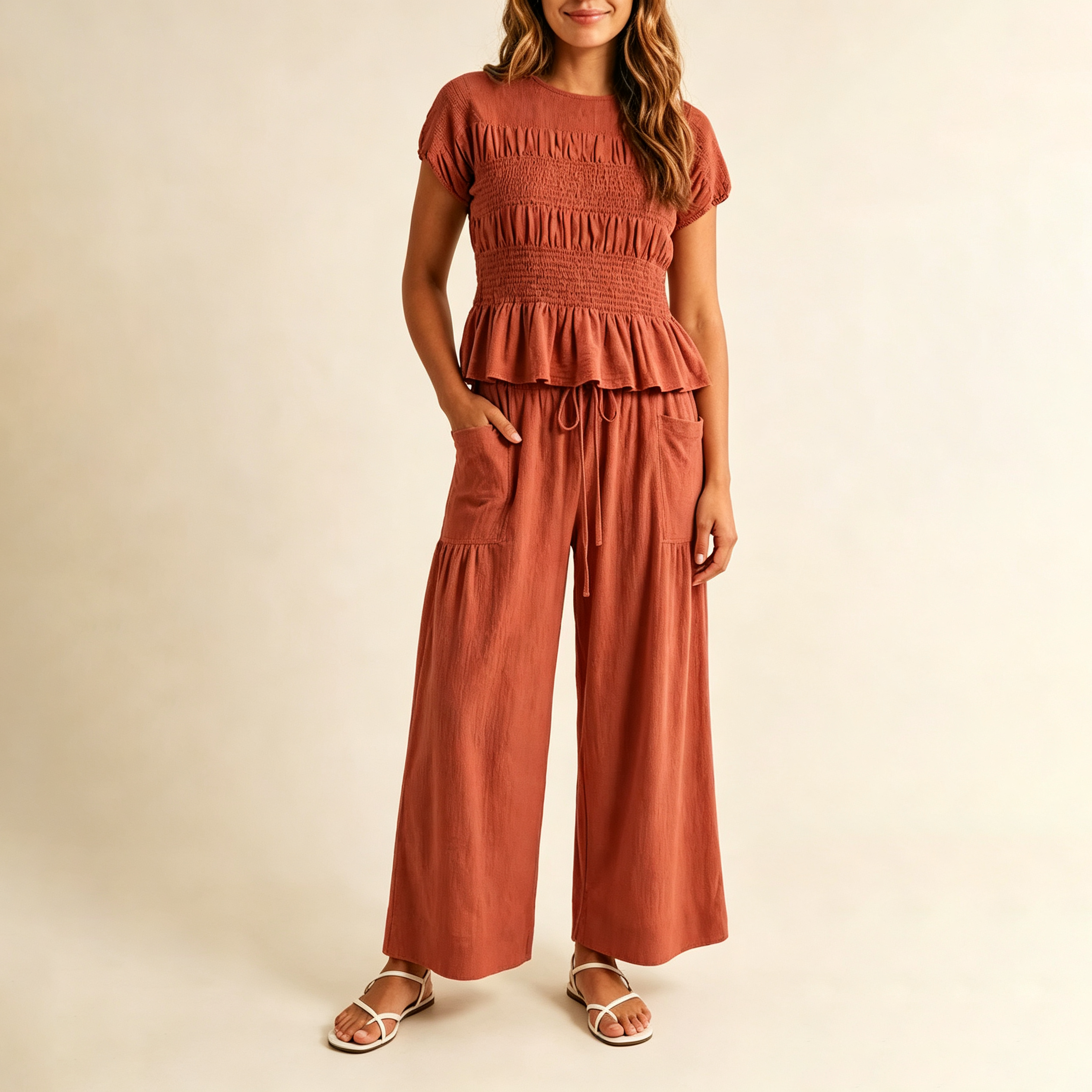 Luna Relaxed Wide Leg Set
