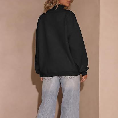 Women’s Oversized Button-Front Sweatshirt