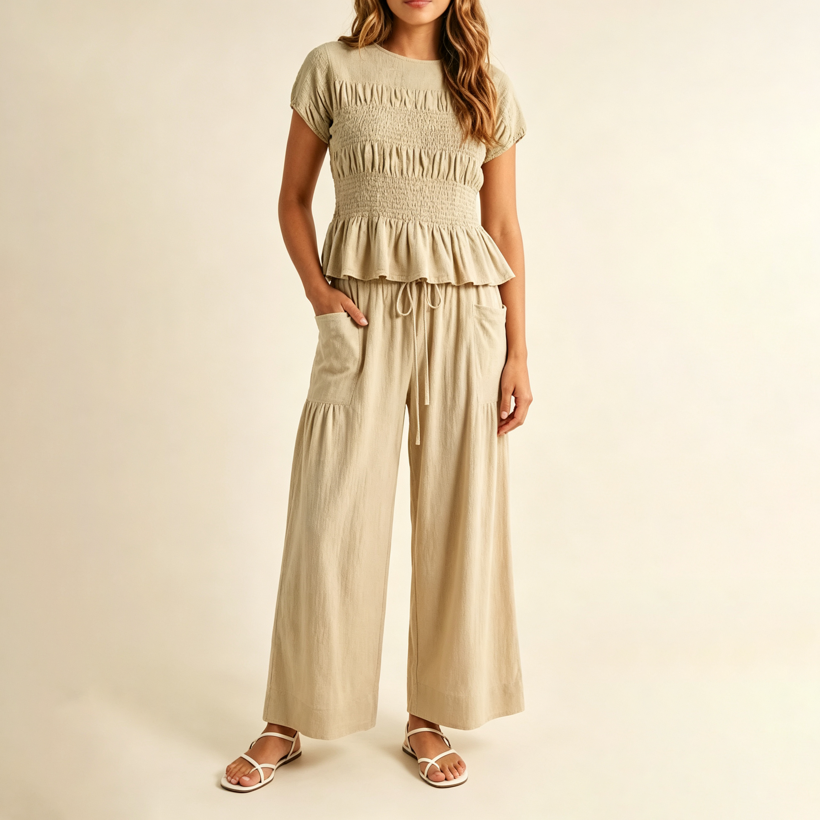 Luna Relaxed Wide Leg Set