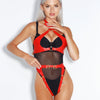 LARA'S GOTHIC LEATHER HARNESS SET