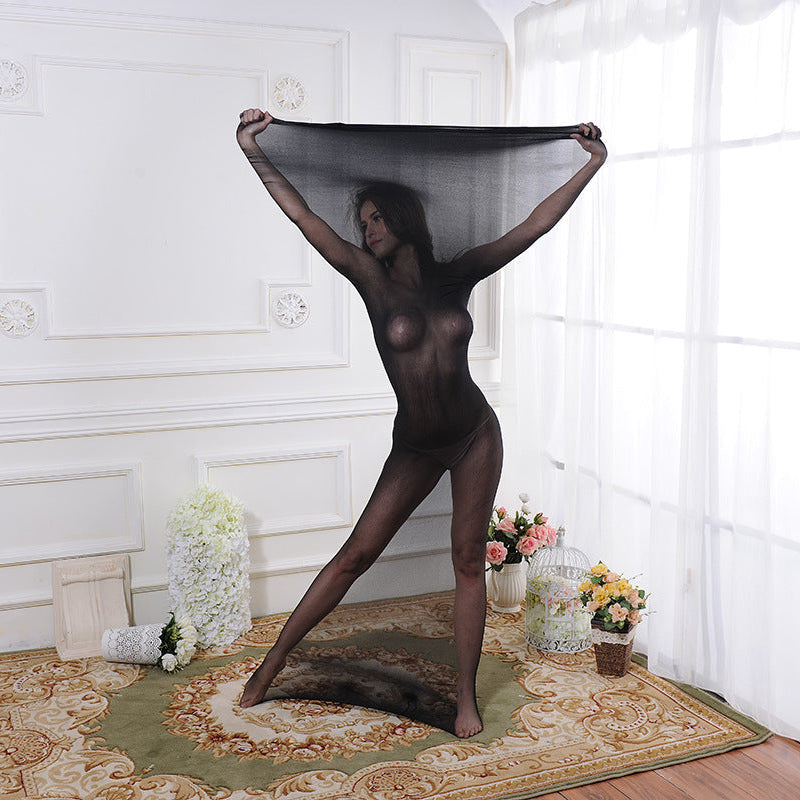 Sexy full-body sleeping bag bodysuit