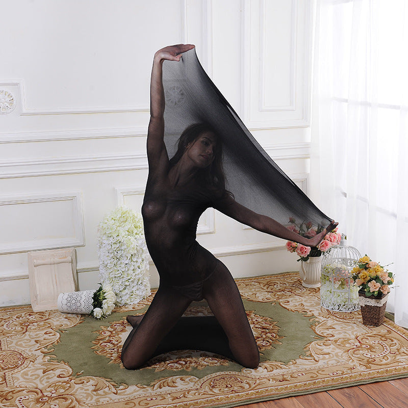 Sexy full-body sleeping bag bodysuit