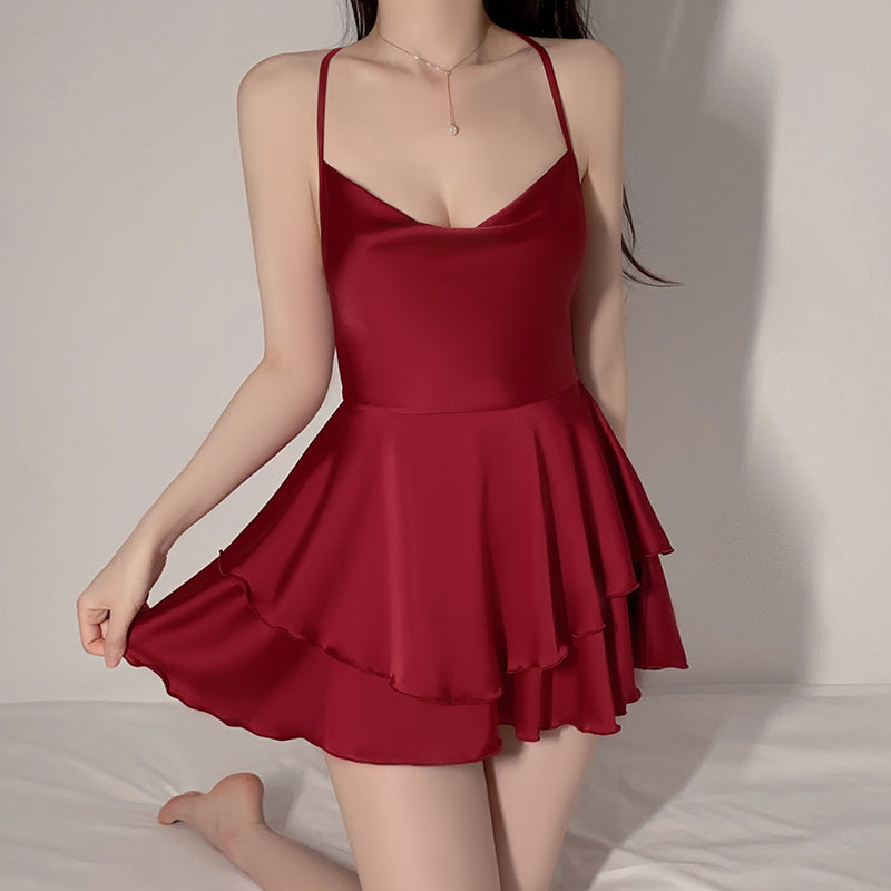 Silk women's nightdress