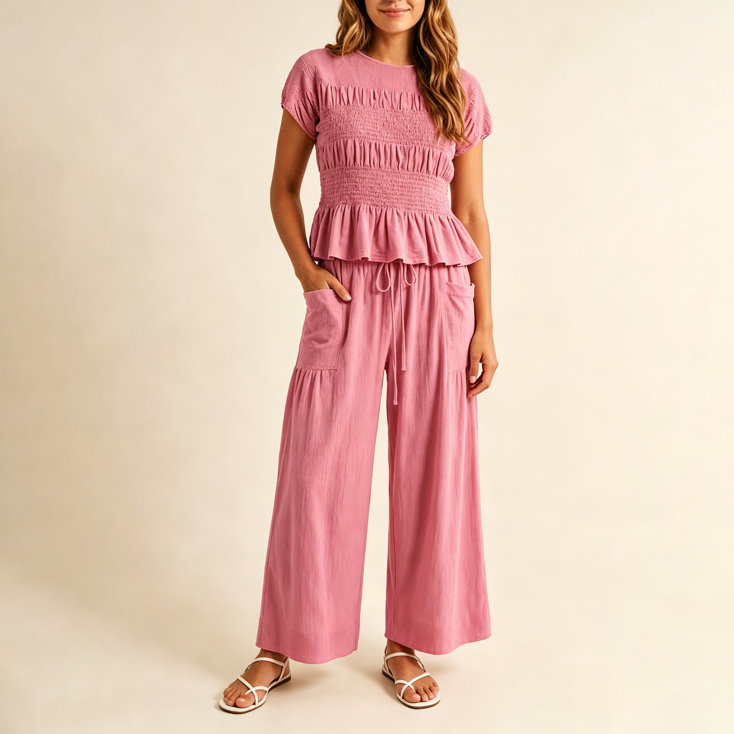 Luna Relaxed Wide Leg Set