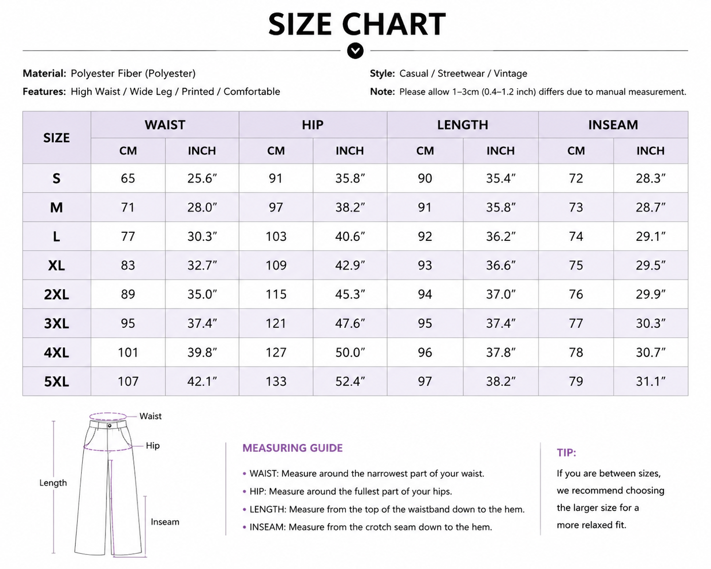 LunaBloom™ Printed Wide Leg Jeans