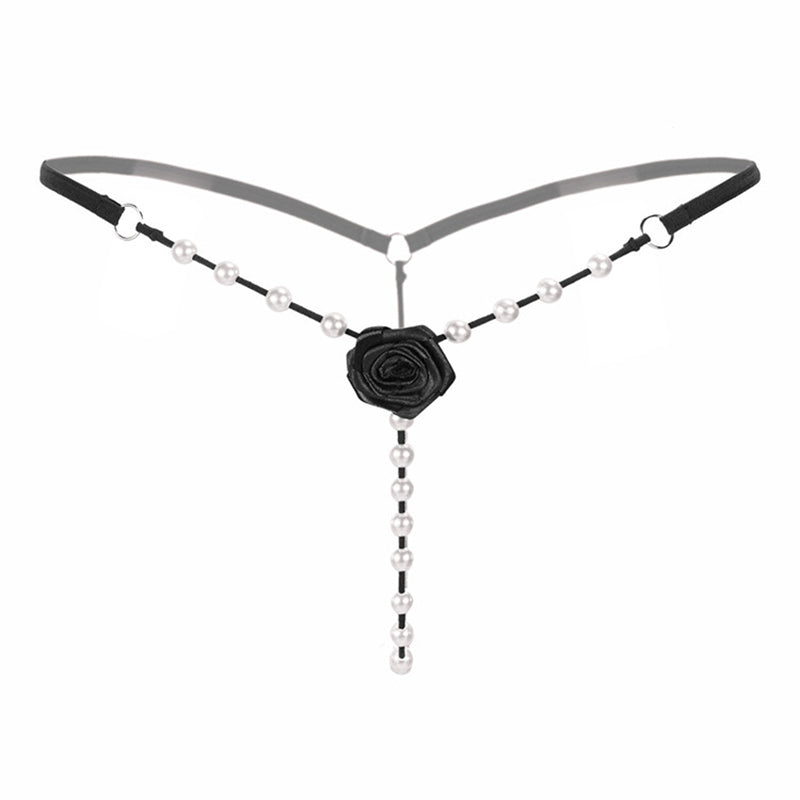 Transparent Temptation Rose T-Back Panties