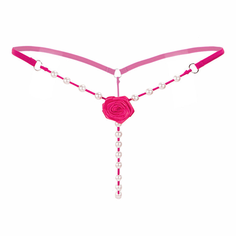 Transparent Temptation Rose T-Back Panties