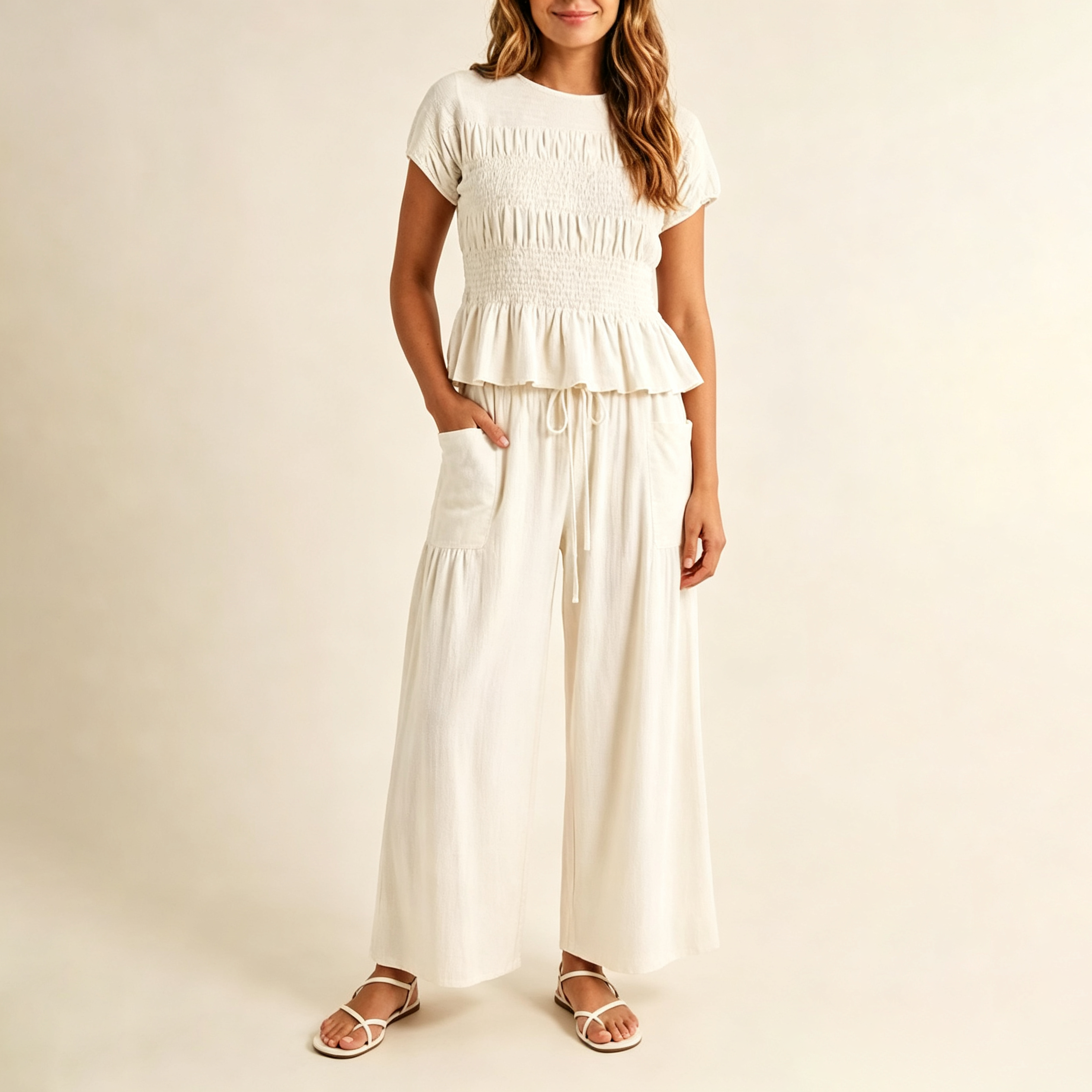 Luna Relaxed Wide Leg Set