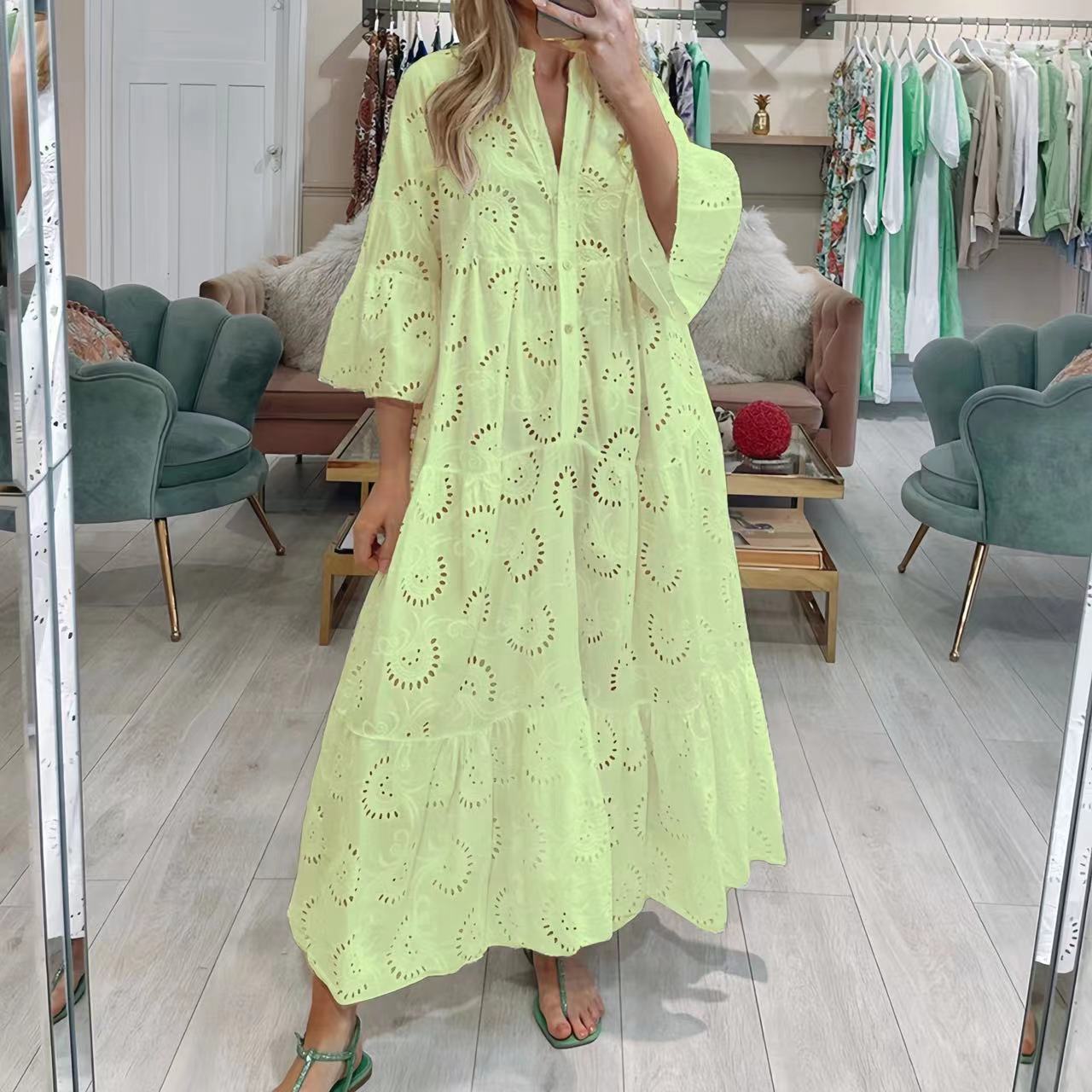 Luna Breeze™ Boho Maxi Dress