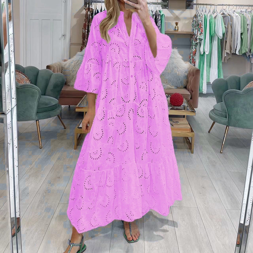 Luna Breeze™ Boho Maxi Dress