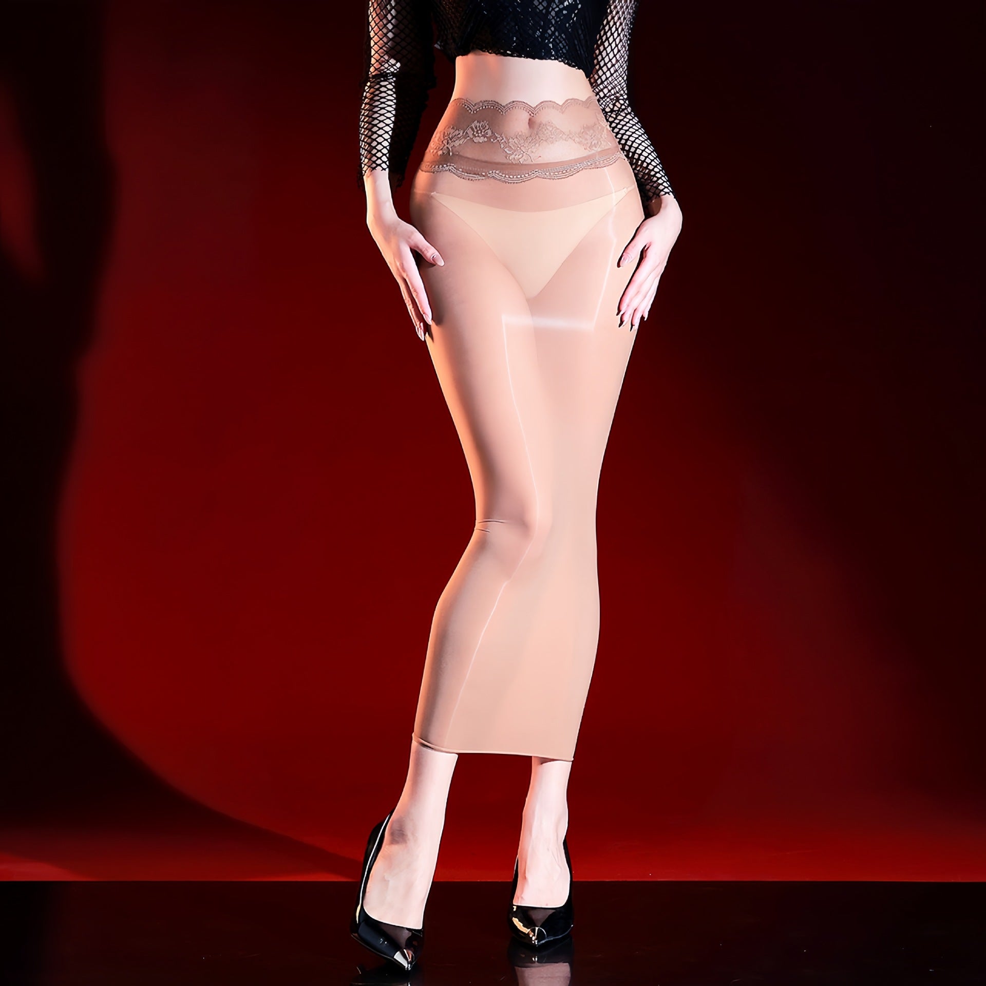 Veloura Mesh Skirt