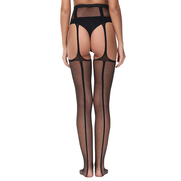Black sexy fishnet stockings