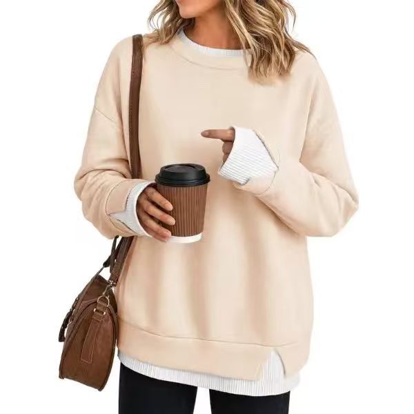 Luna Cozy Layered Pullover Sweatshirt