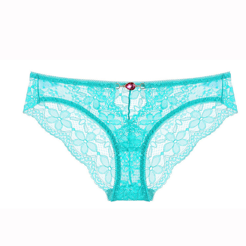 Lace transparent temptation low waist panties