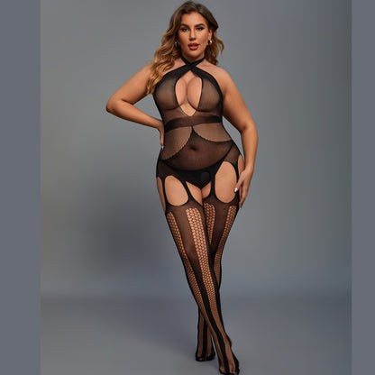 Iris plus size stockings 06