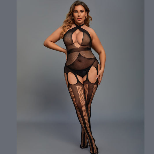 Iris plus size stockings 06