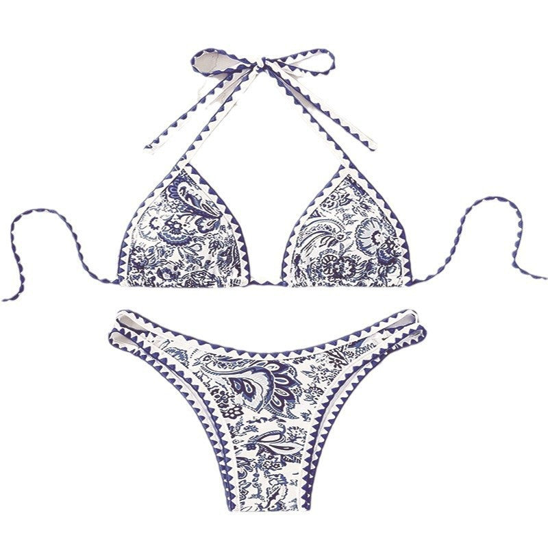 Printed Sexy Bikini Two-Piece Swimsuit