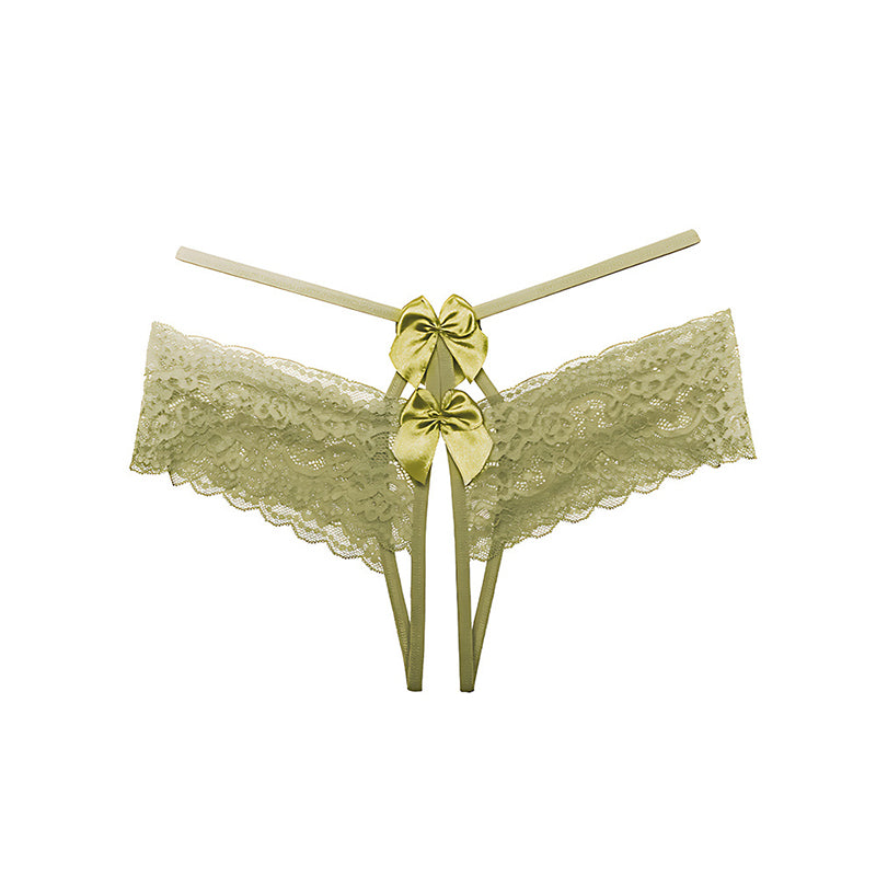 Japanese bow perspective sexy panties