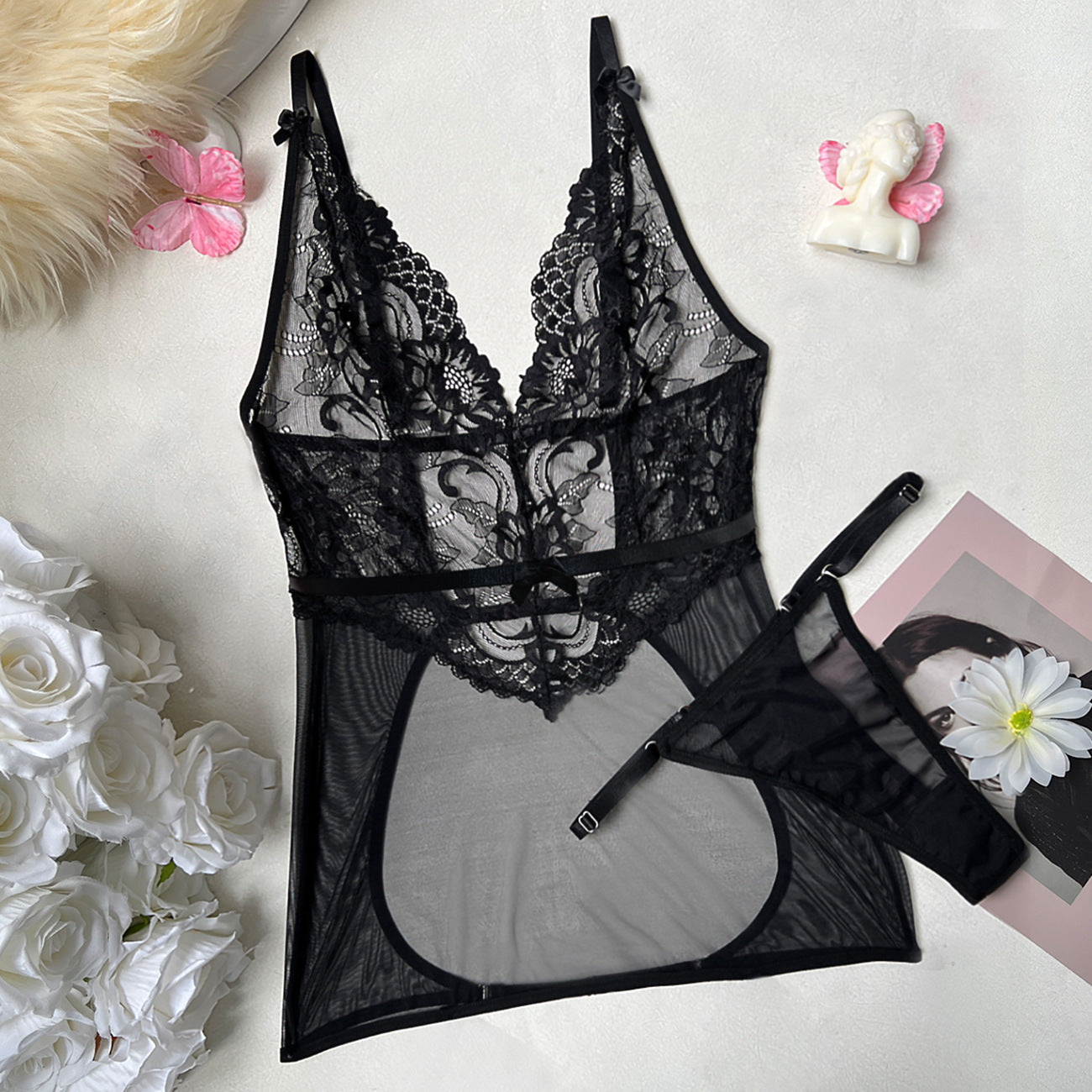 Anji Bodycon Lingerie Dress