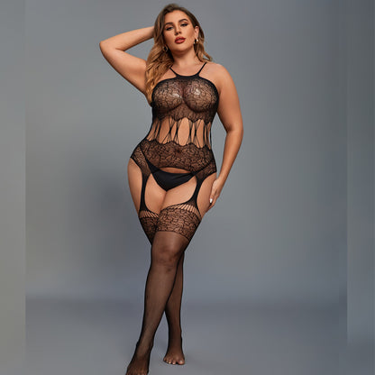 Iris plus size stockings 05