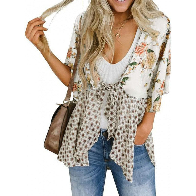 Luna Boho Printed Cover Up