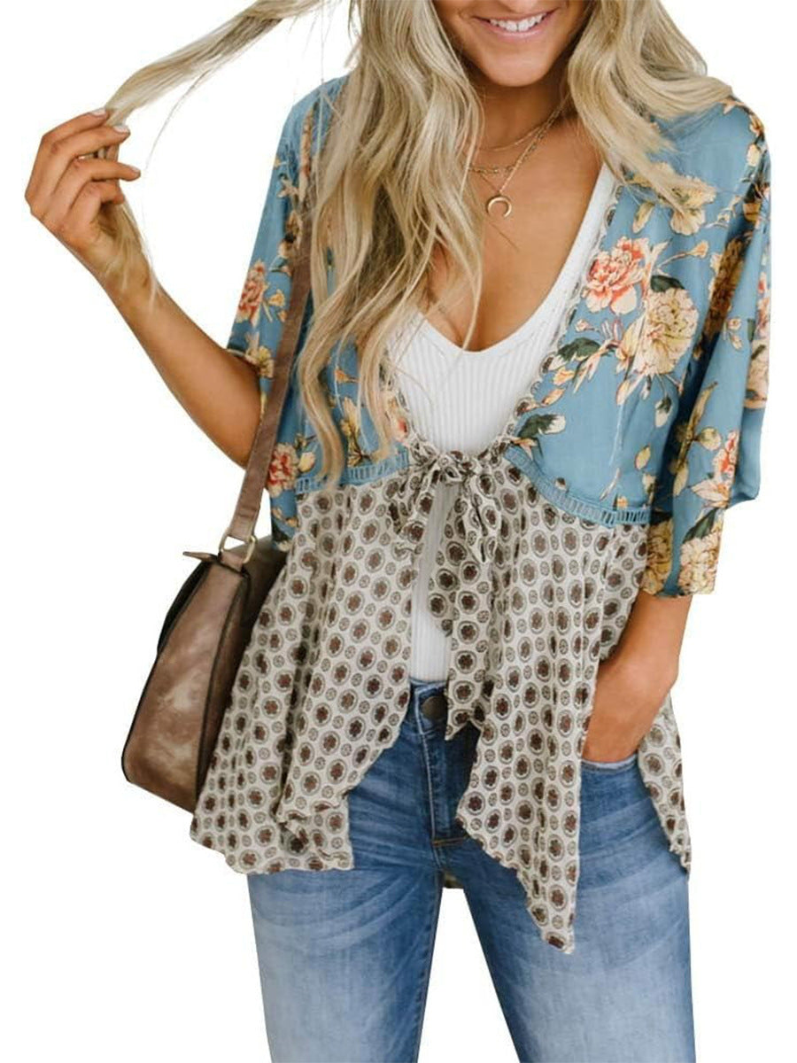 Luna Boho Printed Cover Up