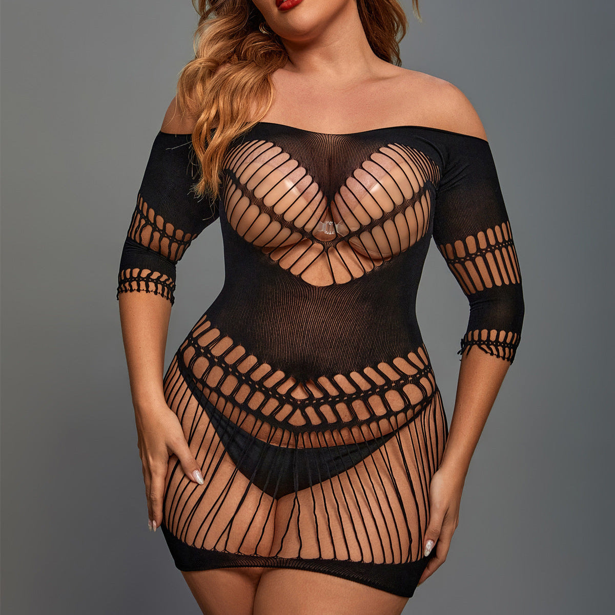 Iris plus size stockings 10