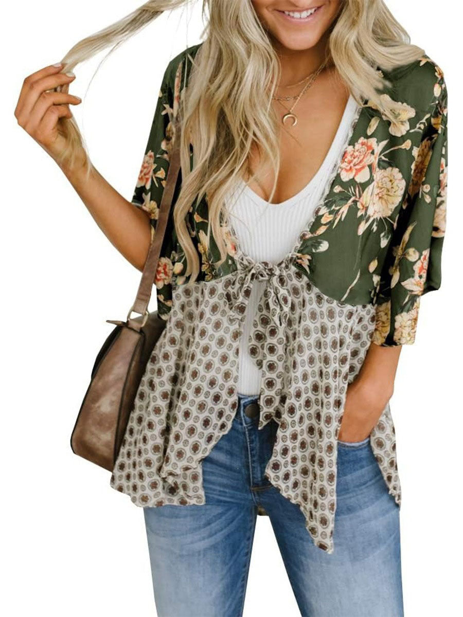 Luna Boho Printed Cover Up