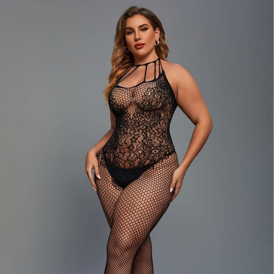 Iris plus size stockings 01