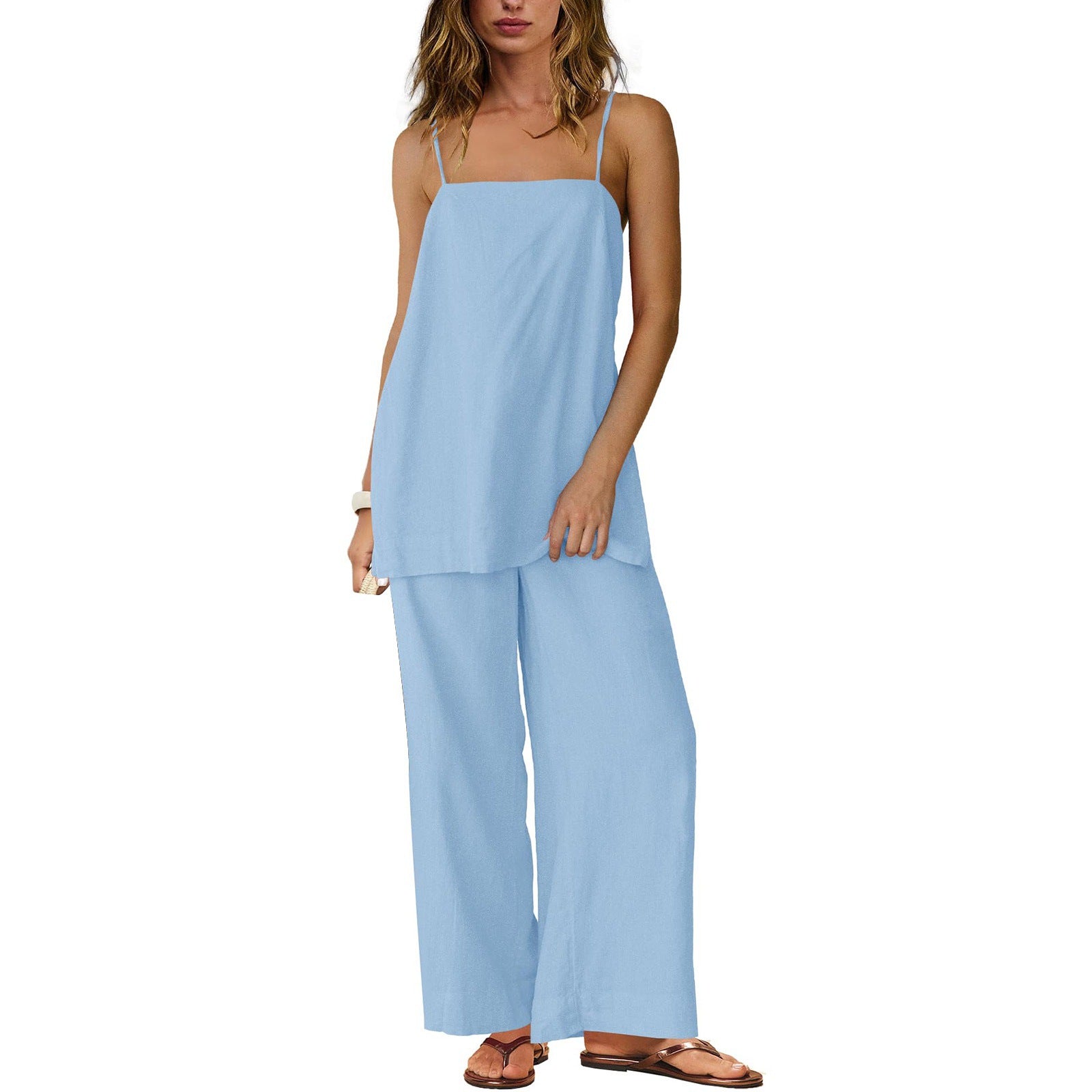LunaEase™ Minimalist Wide Leg Set