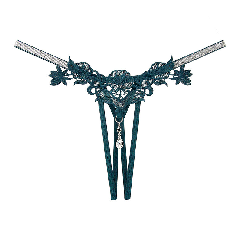 Shiny rhinestone seductive sexy panties