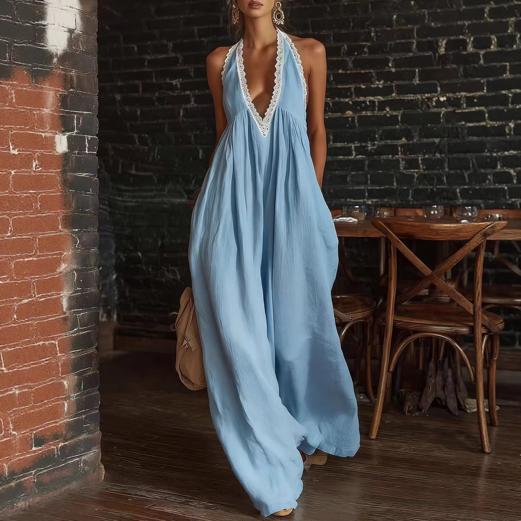Celeste Flow Maxi Dress
