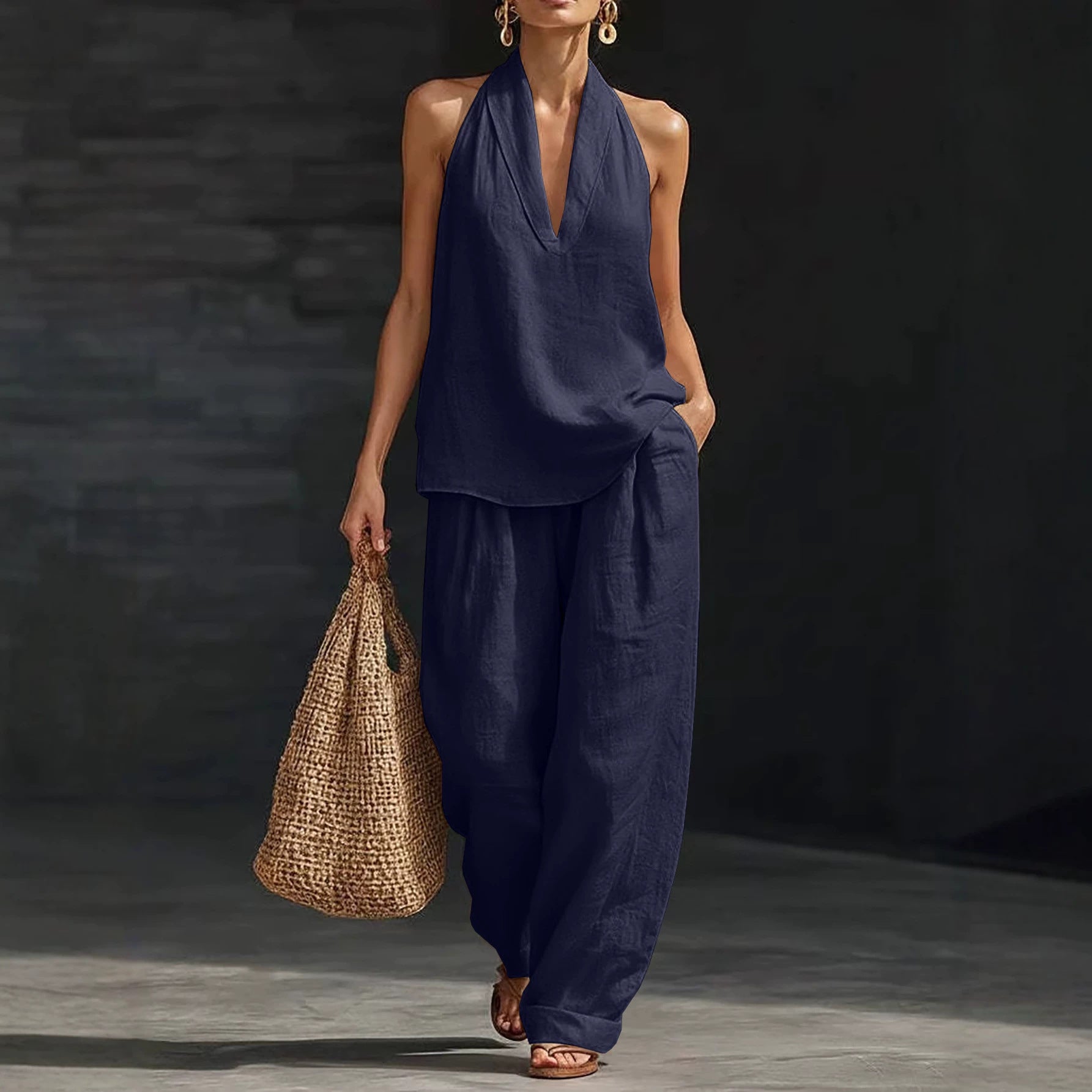 Luna™ Effortless Linen Two Piece Set