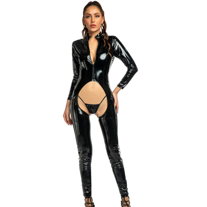 Hard Control Vinyl Catsuit