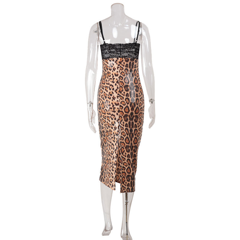 Leopard Print Bodycon Dress