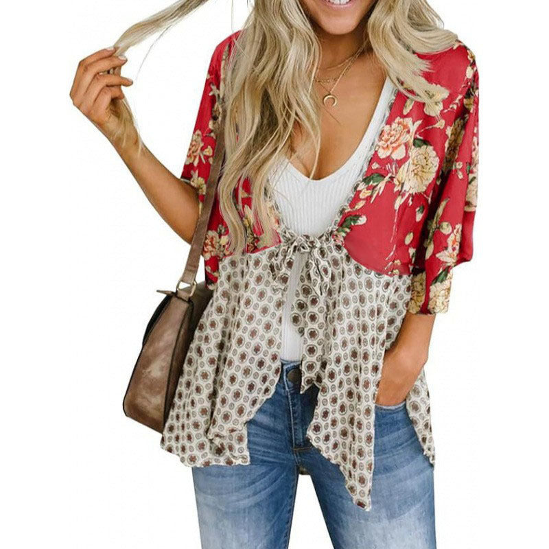 Luna Boho Printed Cover Up
